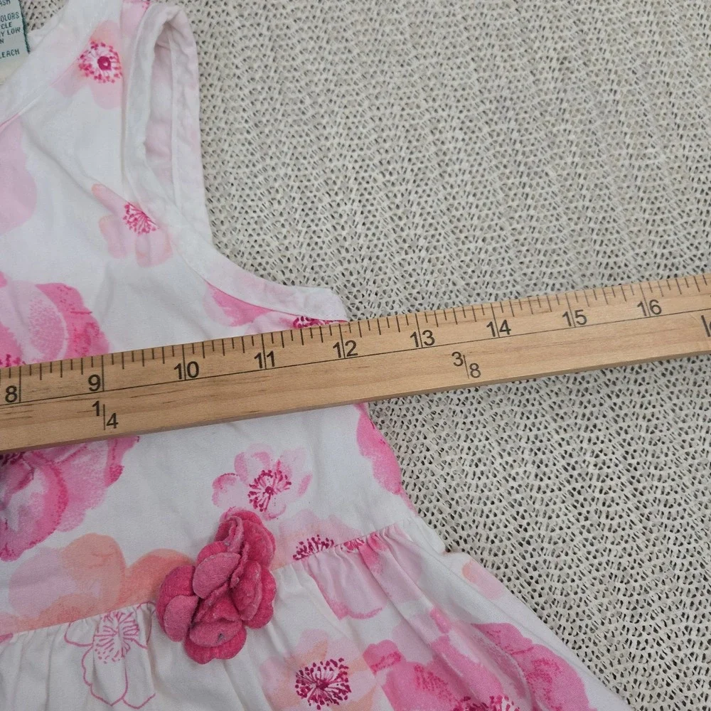 Polly Flinders Dress Girls 6 Floral Sleeveless Spring Easter Flower Girl Special